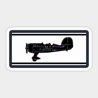 Loughead and Northrup Aeroplane Logo Sticker